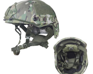 High-speed ballistic high-cut ballistic helmet NIJ IIIA KEVLAR CORE MULTICAM