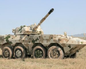 ST1 8x8 wheeled 105mm self-propelled assault gun