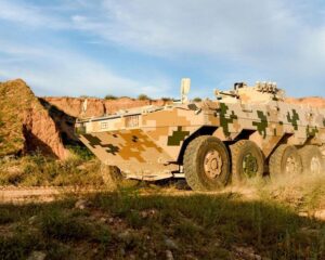 VN1D 8x8 wheeled mine-resistant armored vehicle