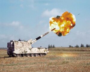PLZ52 155mm self-propelled howitzer