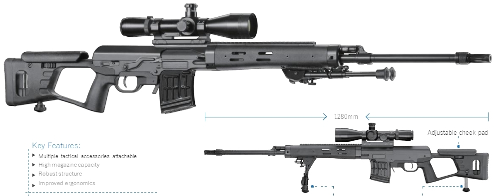 CS/LR19 7.62mm Semi-automatic Sniper Rifle
