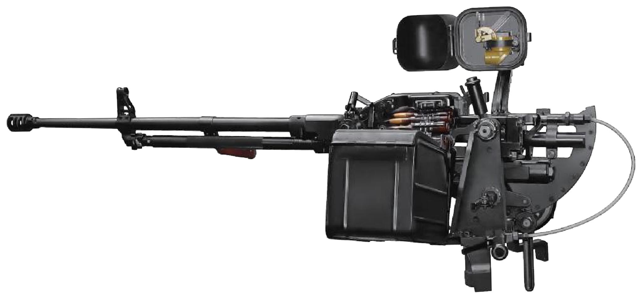 W88: Versatile Vehicle-Mounted Machine Gun (12.7mm)