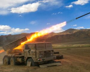 PHL-11 Truck-Mounted Self-Propelled 122 MM Multiple Rocket Launcher (Spmrl)