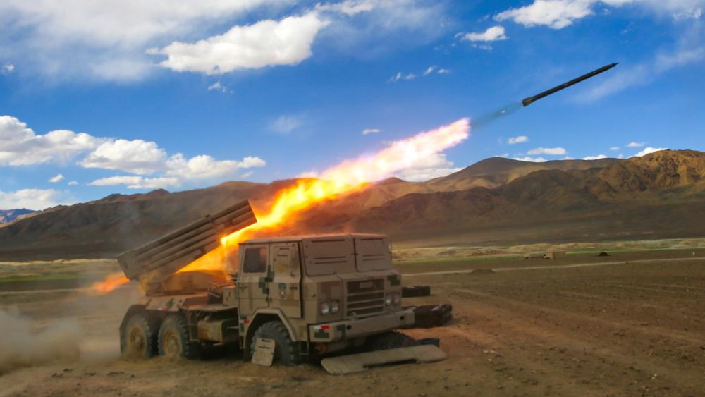 PHL-11 Truck-Mounted Self-Propelled 122 MM Multiple Rocket Launcher (Spmrl)